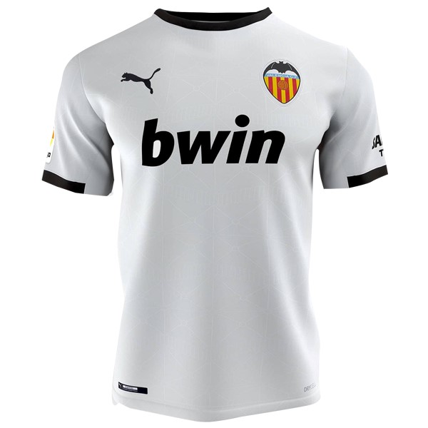 Tailandia Camiseta Valencia 1ª 2020-2021 Blanco